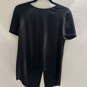 BCBGMaxAzria Black Short Sleeve Top